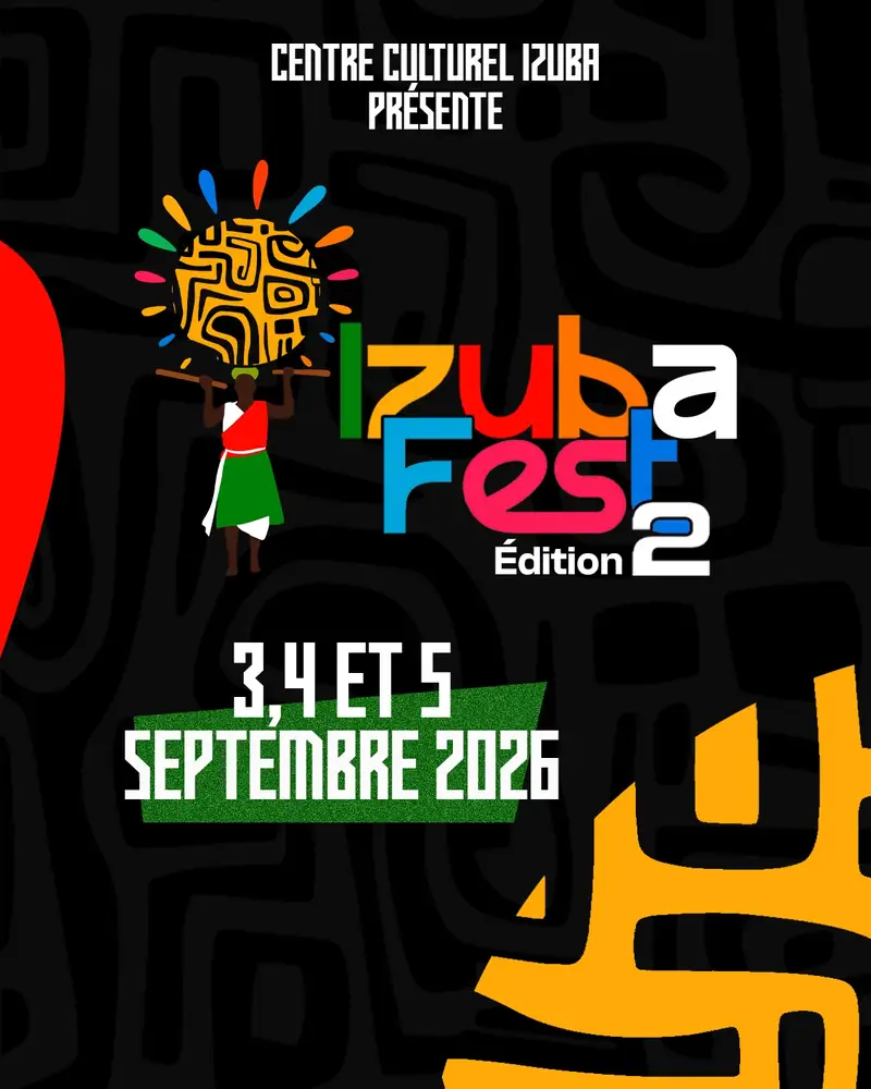 IZUBAFEST 2 poster, 3 to 5 September 2026